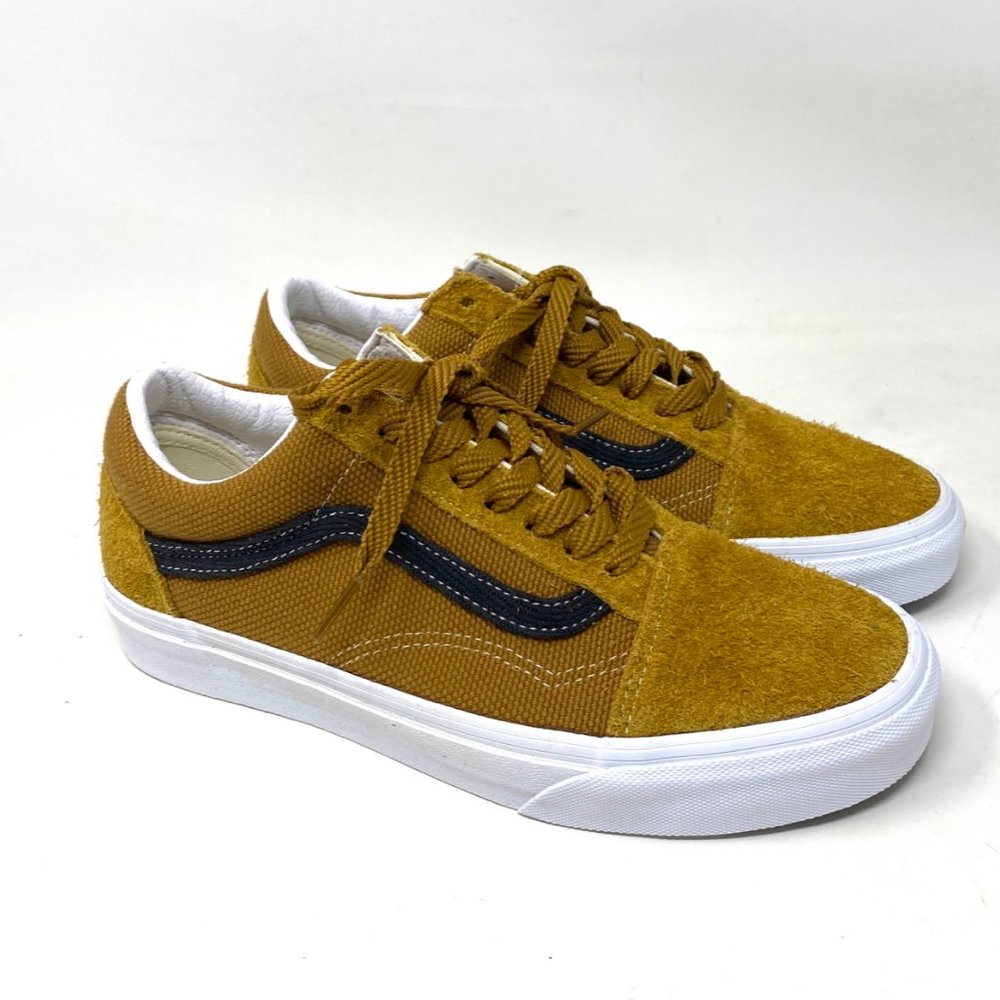 💖MEGA SALE💖VANS Old Skool Heavy  Brown Suede Canvas  Women's  VN0A38G19HT - Picture 3 of 10
